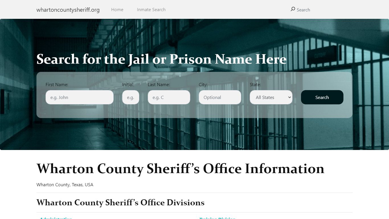 Wharton County Sheriff